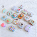 Portable Rectangle Tea Candy Storage Tin Lipstick Organizer Makeup Container OHK