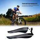 Front+Rear Bicycle Fender Mud Guard Set MTB Mountain Road Bike Pars Accessories