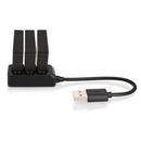 3X(Usb Charger for Insta 360 One X Sports Camera Fast Portable Lithium Batt