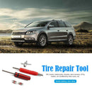 4pcs Schrader Valve Cores with Dual Single Head Removers+4-Way Valve Tool