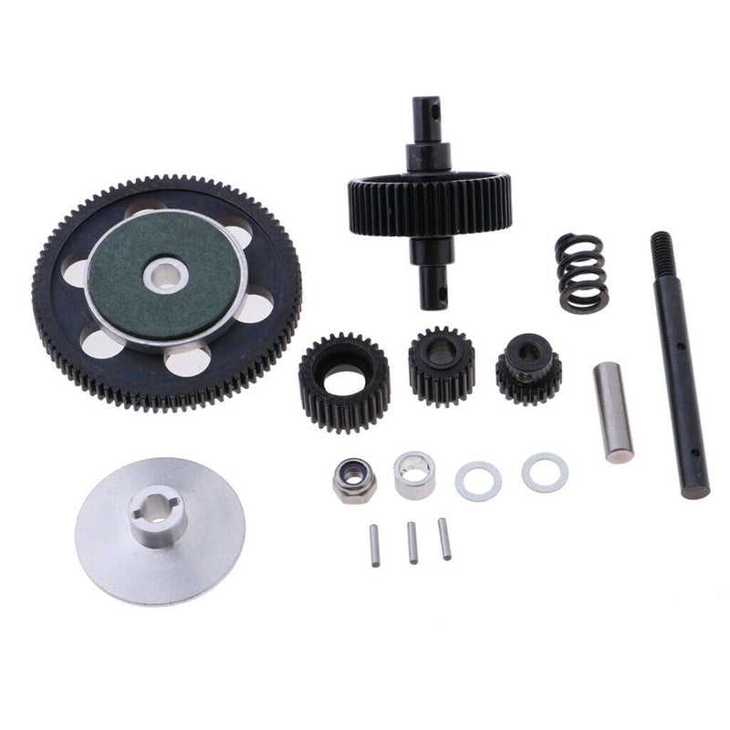 Full Set Gearbox Gears Metal Pinions Bundle for Axial SCX10 1:10 RC Crawler