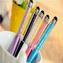 4pcs Ballpoint Pen Metal Black Ink Gel Pens Office School Writing Stationer F9L3