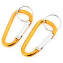 12X Carabiner Spring Belt Clip Snap Key Chain   Alumi FT