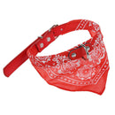 Small Adjustable Pet Dog Puppy Cat Neck Scarf Bandana with Collar Neckerchi