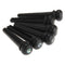 6 Pcs Guitar Family Natural Ebony Folk Acoustic Guitar Bridge Pins