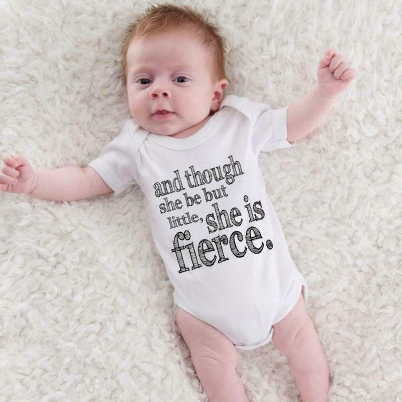 Baby Boys Girls Rompers Short Sleeve Print Summer Leisure Playsuit (12-18M)