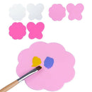 Nail Silicone Mixing Paint Palette Mat Foldable Washable Nail Art Stamping  O1T8