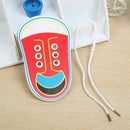 5X(Kids Montessori Educational Toys Children Wooden Toys Toddler Lacing ShoG5A3)
