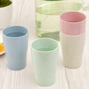 Eco Friendly Healthy Wheat Straw Biodegradable Mug, Cup for Water, Coffee,  M9I7