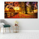 Photography Backdrop Autumn Maple Party Decor Forest Indoor Photo Studio Harvest