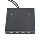 3.5 Inch Floppy Bay 4 Ports USB 2.0 Hub USB2.0 Front Panel Expansion Adapte
