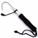 60cm Telescopic Retractable Fish Gaff Stainless Ice Sea Fishing Spear Tackle New