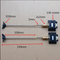 2 Kit Double Motors RC Boat Motor Drive Set For 130 Motor+15CM Shaft+Propeller