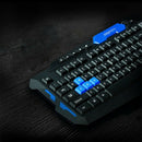 Hk8100 2.4G Wireless Gaming Keyboard Mouse Combo Ergonomics Waterproof Opti