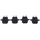 5pcs 30A Amp Auto blade standard fuse holder box for car boat truck with cover3C