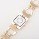 Lvpai Women's Watch Crystal Diamond Bracelet Stainless Steel Quartz Wrist Watch
