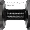 75 Oz (2.2 L) Dumbbell Shaped Water Bottle | Big Capacity | BPA Free | Flip S6M4