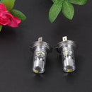 2 X Car LED High Power Bulb H7 2835 12 Lamp 60W Fog Lamp Headlamp