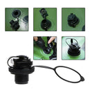 Screw in Air Valve Caps for Inflatable Fishing Boats Raft Airbed Valve Plug Cap
