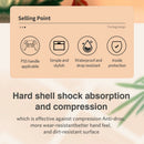 Portable EVA Hardshell Carrying Case Silkscreen Print for DualSense (Black) A