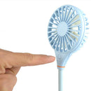 Rechargeable Hand-free Sports Fan Portable USB Neck Small Table Fan