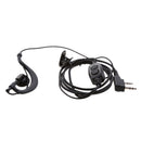 1.5m Earpiece Mic Dual PTT Earphone Headset For  BF UV-82 82L UV-89