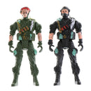 20pcs Plastic Special Force Action Figures 9cm Army Men Soldier Playset