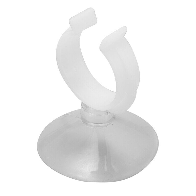 For Aquarium Suction Cup Flight Tube Holder Clear 30mm Diameter 6 Pieces Y2V6