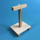 DIY Wood Rotating Solar Fan Experiments Assembling Educational Toys Gifts