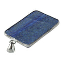 38 X 27 mm Lapis Lazuli Metal Pendant DIY