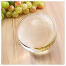 100mm Round Glass Crystal Ball Magic Clear Healing Divination Sphere Room D