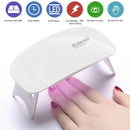 6 w UV/LED Lamp Mini Portable Nail Dryer USB Cable for the Gift Domestic Us Z1J7