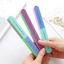 5Pcs/Set Seven-Sided Polishing File Nail Tool Creative Printing Nail File S C4Z7