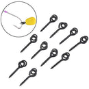 Bait Screws Black Carp Fishing Terminal Tackle Rigs Metal Boilie Screw