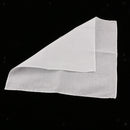 10Pcs Washable Solid Cotton Women Men's Handkerchiefs Pocket Square Hanky