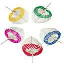 DIY Hand Made Fan Peach Shaped Bamboo Mosquito Repellent Summer Cool Air FaS Bj