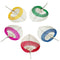 DIY Hand Made Fan Peach Shaped Bamboo Mosquito Repellent Summer Cool Air FaS Bj