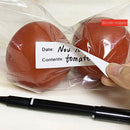 2 Rolls Dissolvable Food Labels Stickers Scrapbooking 125 Label Per Roll