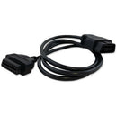 For 16 Pin Male to Female OBDII OBD2 Extension Cable Auto Diagnostic tdf