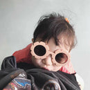 Baby Flower Sunglasses Boys Girls Child Fashion New Stylish Goggles Pink