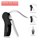 Wine Opener Set -5 In 1 Premium Wine Bottle Opener Kit - Manual Wine Opener