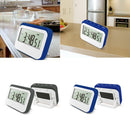 Portable LCD Digital Home Kitchen Cooking Timer Count-down Clock Alarm -Gray