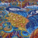 5D DIY Special Shaped Diamond Painting Peafowl Cross Stitch Embroidery Kits