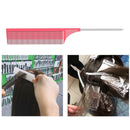 Fine Weaving Highlighting Foiling Hair Comb Dyeing Hair Combs Tool Pink