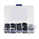 180pcs Alloy Steel M3 Hex Socket Button Head Round Heat Screw Assortment K LVY