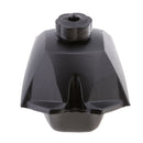 3 Pieces Gas Fuel Tank with Cap for ATV Gokart Quad Dirt Bike ATV Black