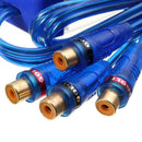 Universal 4 Channel RCA Input Output Ground Loop Isolator Line Sound Elimin