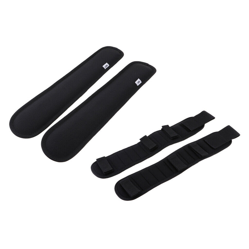 Black Comfort Shoulder Strap Pads Replacement for Sport Bag, Travel Bag,
