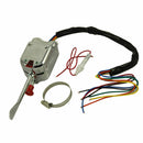 12V Universal Chrome Street  Turn Signal Switch, For Ford Buick GMC