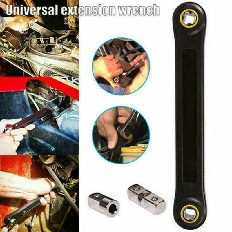 38cm Universal Extension Wrench Tools Car Vehicle Replacement Parts Adapter C0Z8